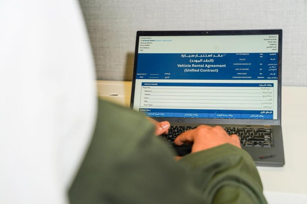 العقد الموحد لمكاتب التأجير بدبي (2)