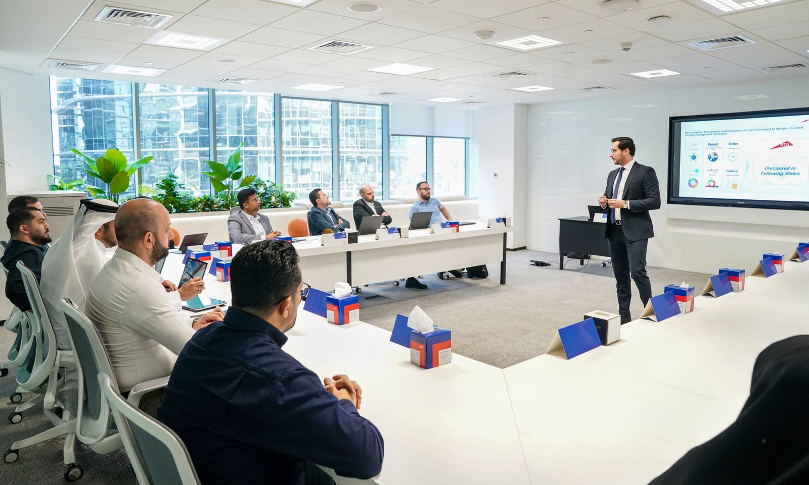 اعتمدت هيئة الطرق والمواصلات نهجاً عملياً ومنظماً