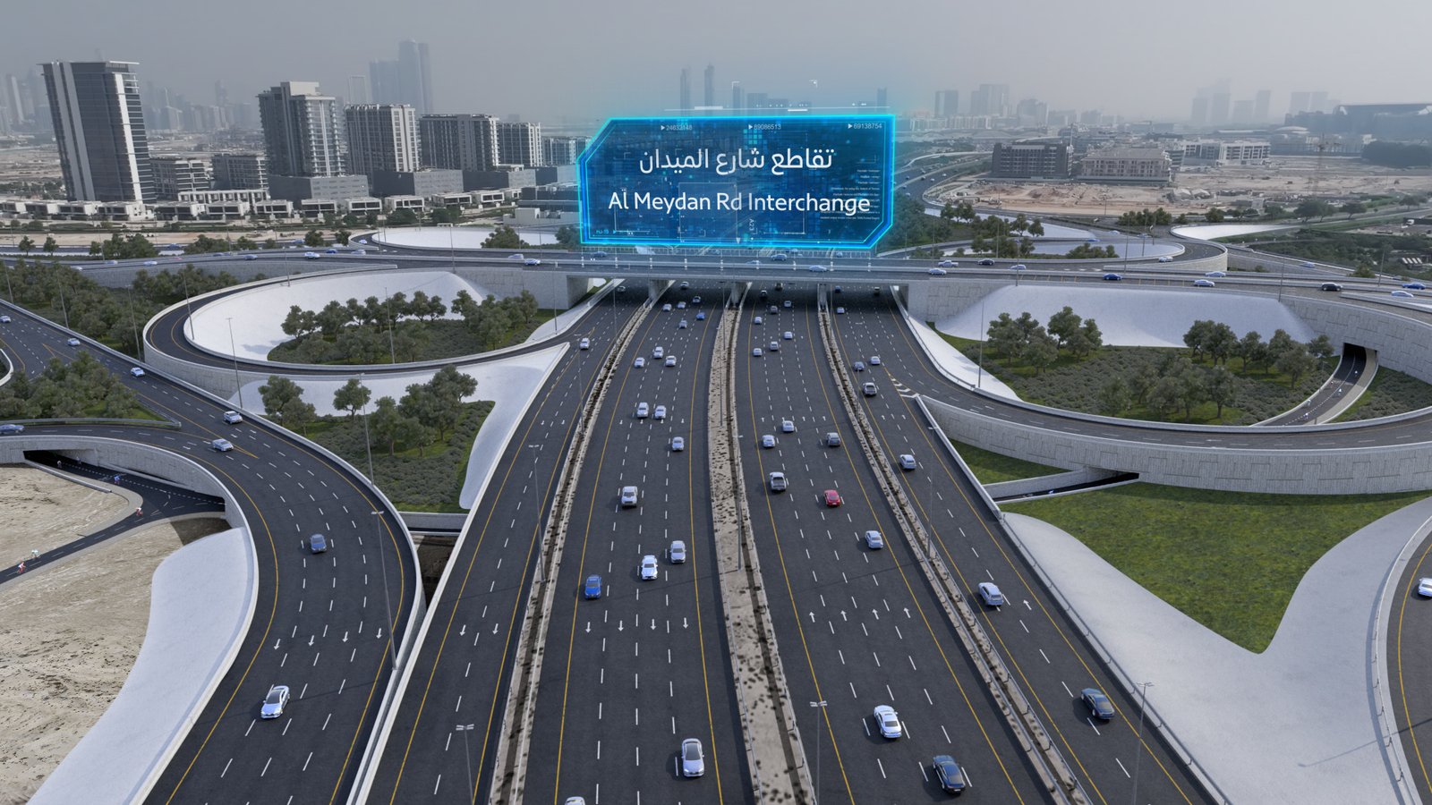 جسور وتقاطعات توفر انسيابية الحركة المرورية 1