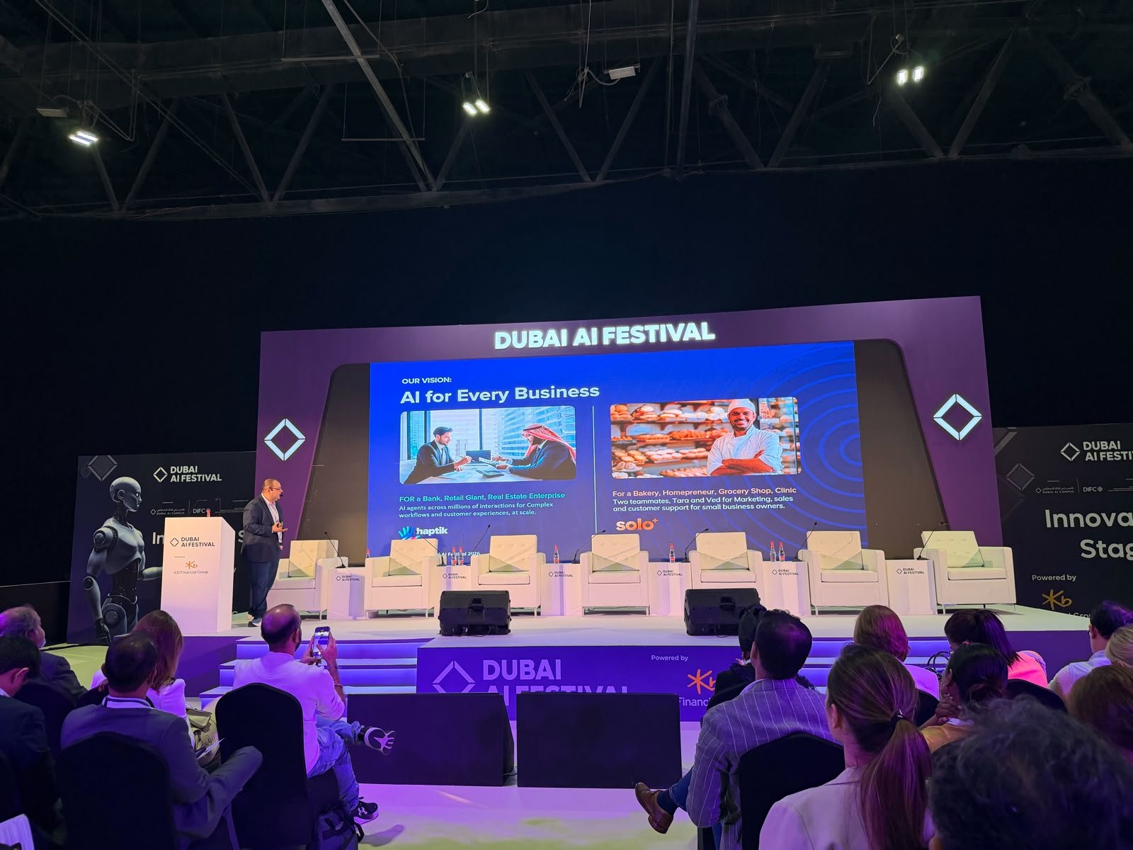 SOLO Launch in UAE at the Dubai AI Festival