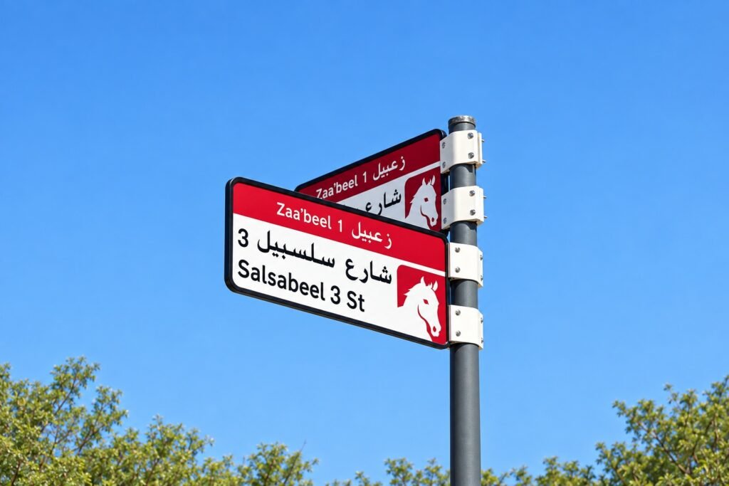 (اللجنة العليا للتخطيط الحضري) بالتنسيق مع (طرق دبي) و(البلدية) تطلق الهوية البصرية الجديدة للعنونة لمناطق الإمارة (1)